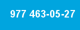 977 463-05-27 977 463-05-27